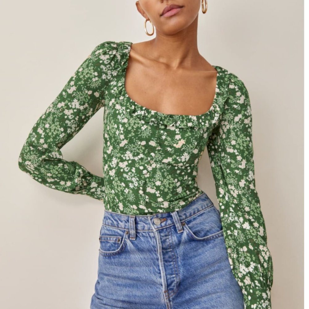 Rare!! Reformation Jon Top - Autumnal